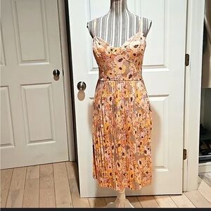 Max + Ash Floral Spaghetti Strap Dress